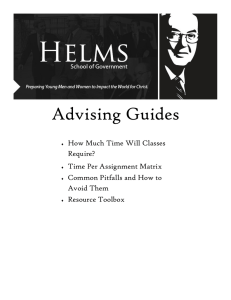 Advising Guides
