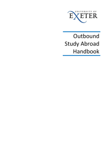 Outbound Study Abroad Handbook