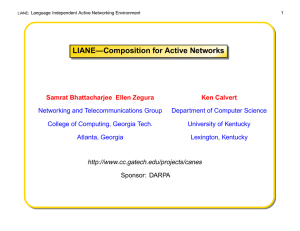 LIANE—Composition for Active Networks