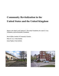 Community Revitalization in the United States and the United Kingdom