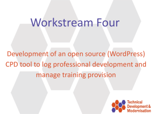 Workstream Four