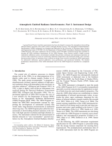 Atmospheric Emitted Radiance Interferometer. Part I: Instrument Design