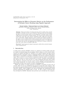 Determining the Eﬀects of Scenario Metrics on the Performance