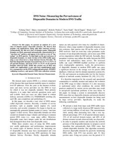 DNS Noise: Measuring the Pervasiveness of