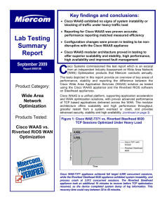 Lab Testing Key findings and conclusions: