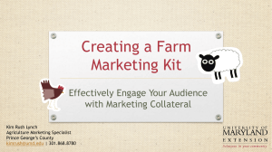 Creating a Farm Marketing Kit Effectively Engage Your Audience with Marketing Collateral