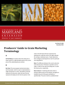 Producers’ Guide to Grain Marketing Terminology A