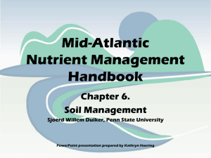 Mid-Atlantic Nutrient Management Handbook Chapter 6.
