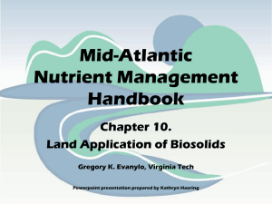 Mid-Atlantic Nutrient Management Handbook Chapter 10.