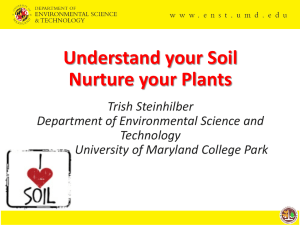 Understand your Soil Nurture your Plants