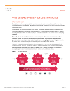 Web Security: Protect Your Data in the Cloud