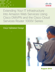 Extending Your IT Infrastructure Into Amazon Web Services Using