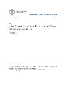 Labor Market Dropouts and Trends in the Wages Chinhui Juhn
