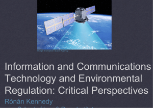 Information and Communications Technology and Environmental