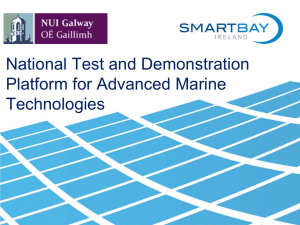 National Test and Demonstration Platform for Advanced Marine Technologies