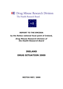 IRELAND DRUG SITUATION 2000 REPORT TO THE EMCDDA