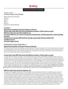 Approval and recognition of Associate Professors to full rank