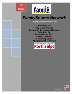 FamilySource Network Fall  2010  