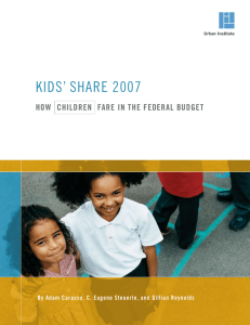 kids’ sharE 2007