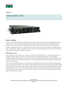 CISCO GUARD XT 5650