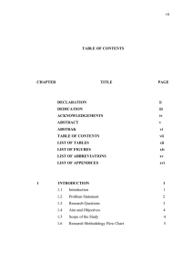 vii TABLE OF CONTENTS