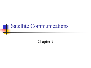 Satellite Communications Chapter 9