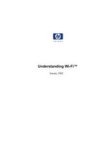 Understanding Wi-Fi™ January 2002