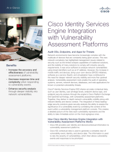Cisco Identity Services Engine Integration with Vulnerability Assessment Platforms