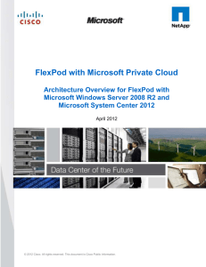 FlexPod with Microsoft Private Cloud