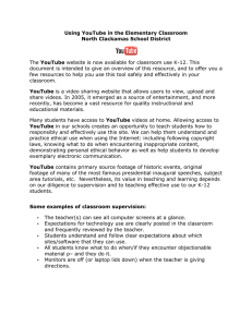 Using YouTube in the Elementary Classroom North Clackamas School District  YouTube