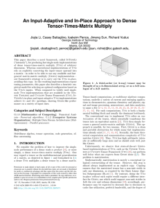 An Input-Adaptive and In-Place Approach to Dense Tensor-Times-Matrix Multiply