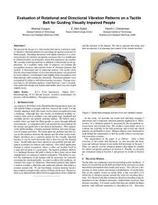 Evaluation of Rotational and Directional Vibration Patterns on a Tactile