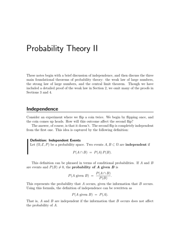 probability theory homework solutions