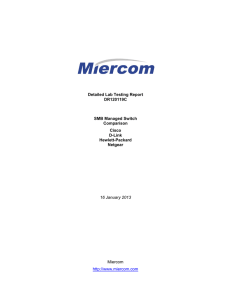 Miercom   Detailed Lab Testing Report