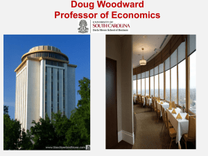 Doug Woodward Professor of Economics