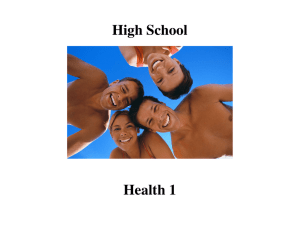 High School Health 1