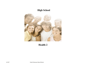 High School Health 2