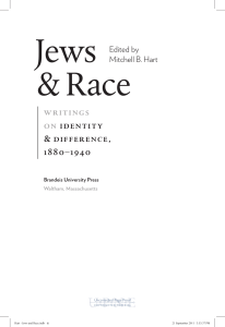 Jews &amp; Race writings on