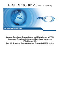 ETSI TS 103 161-13 V1.1.1