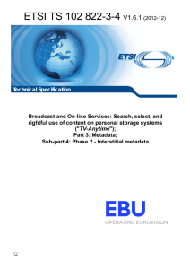 ETSI TS 102 822-3-4 V1.6.1