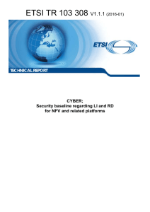 ETSI TR 103 308 V1.1.1  CYBER;