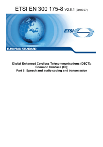 ETSI EN 300 175-8 V2.6.1