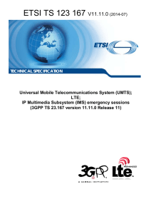 ETSI TS 123 167 V11.11.0