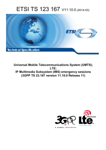 ETSI TS 123 167 V11.10.0