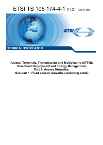 ETSI TS 105 174-4-1 V1.2.1