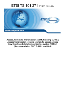 ETSI TS 101 271 V1.2.1