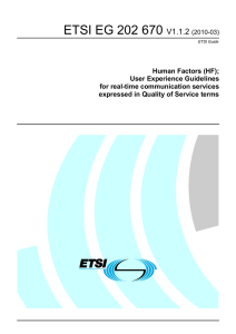 ETSI EG 202 670  V1.1.2