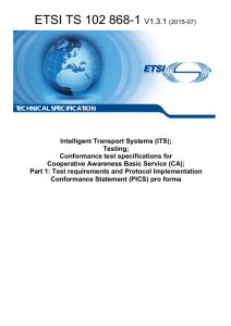 ETSI TS 102 868-1 V1.3.1