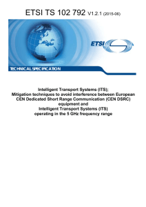 ETSI TS 102 792 V1.2.1