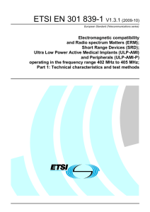 ETSI EN 301 839-1  V1.3.1